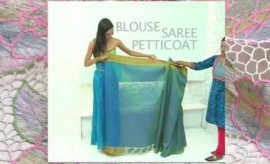 How to drape a saree in 4 easy steps